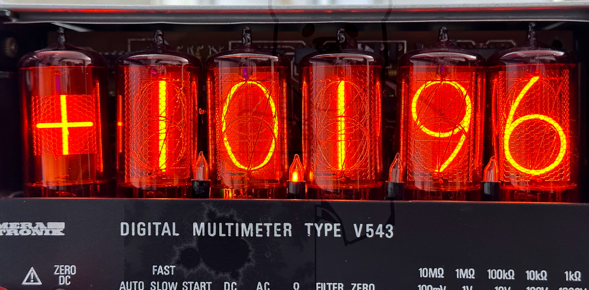 Nixieröhren ohne Plexiglas